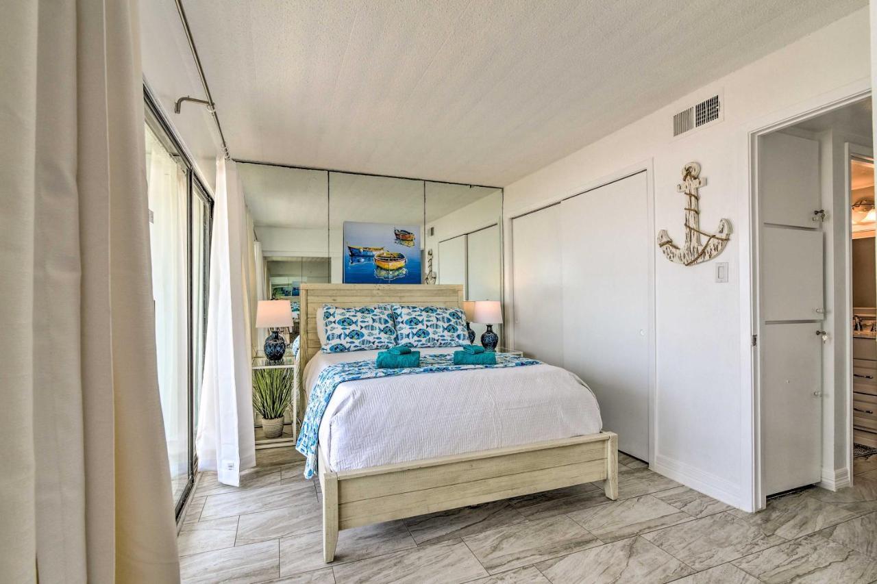 Galveston Oceanfront Condo With Balcony And View! Exterior photo