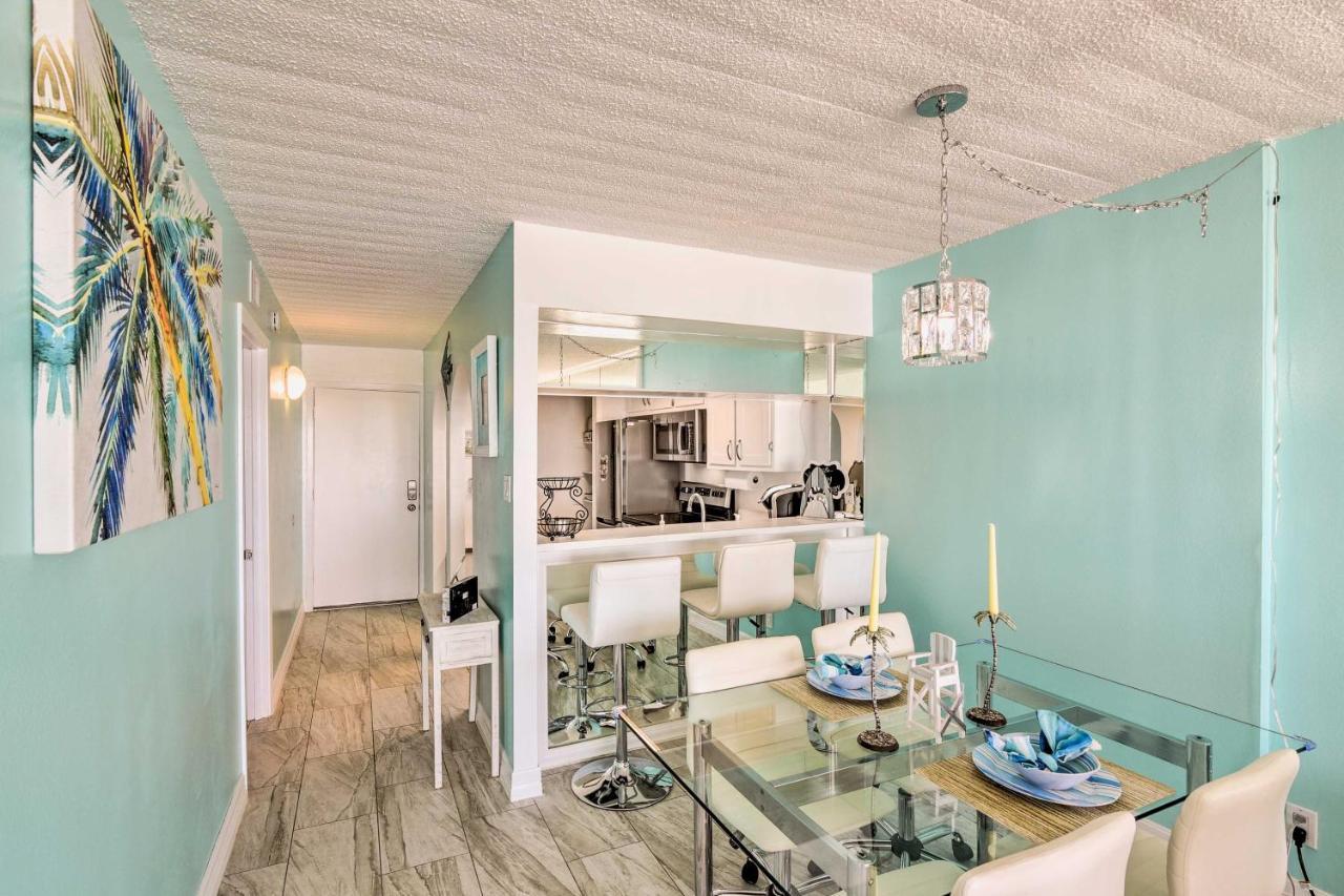 Galveston Oceanfront Condo With Balcony And View! Exterior photo